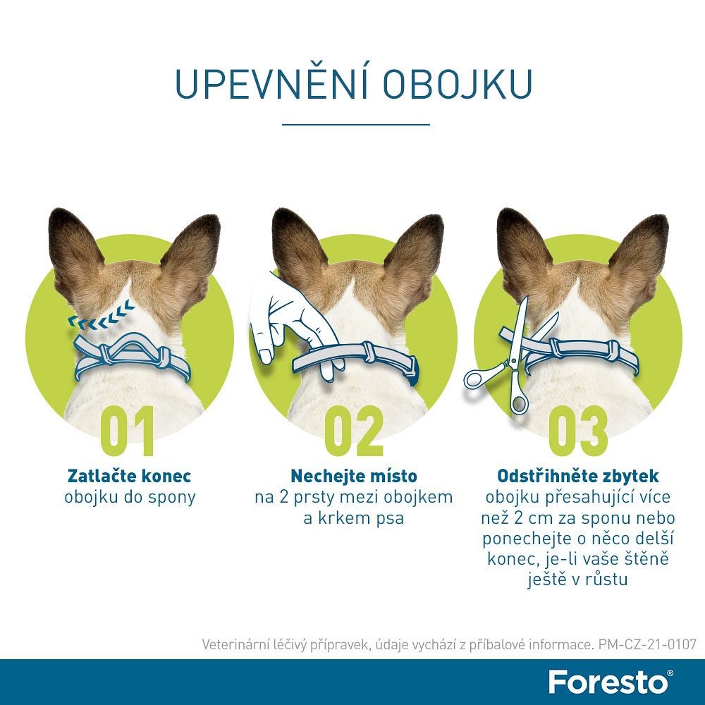 Foresto obojek pro psy nad 8 kg 70 cm od 663 Kč - Heureka.cz
