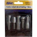 MAGG Sada rašplí do vrtačky 5 dílů PHTE00731