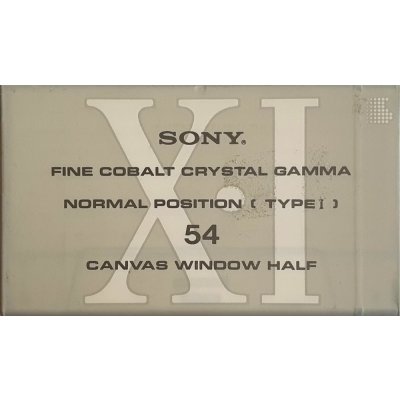 Sony XI 54 (1991 JPN) – Zbozi.Blesk.cz