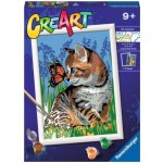 RAVENSBURGER CreArt Malování podle čísel Nejlepší přátelé 18 x 24 cm – Zboží Mobilmania