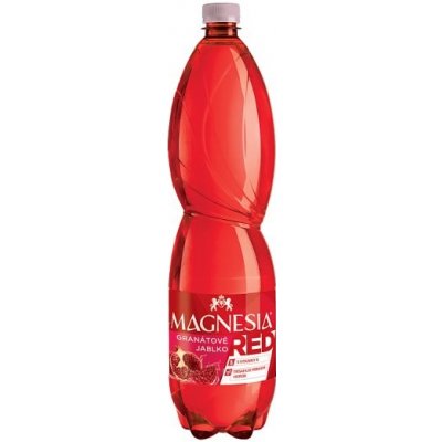 Magnesia Red Granátové jablko jemně perlivá 1,5 l – Hledejceny.cz