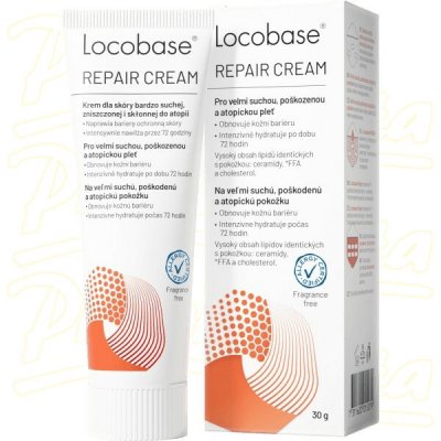Locobase REPAIR CREAM krém, velmi suchá pokožka 30 g – Hledejceny.cz