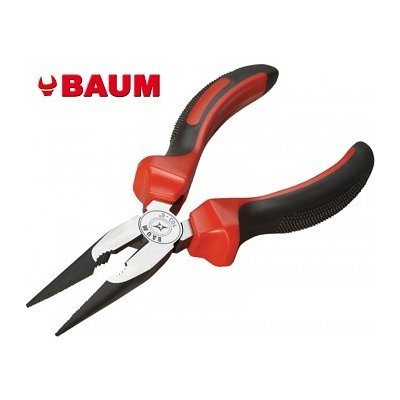 Kleště půlkulaté rovné 200 mm BAUM dvoukompozitní protiskluzové rukojeti – Hledejceny.cz