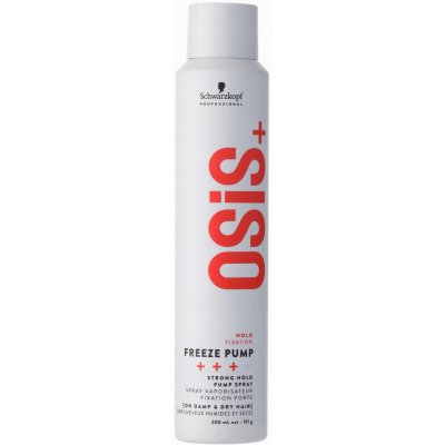 Schwarzkopf Osis+ Freeze Pump silně tužící lak na vlasy 200 Ml – Hledejceny.cz