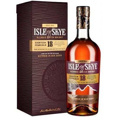 Whisky Isle of Skye 18y 40% 0,7 l (karton) – Hledejceny.cz