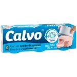Calvo Tuňák ve slunečnicovém oleji 3 x 65 g – Zboží Mobilmania