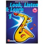 Look, Listen & Learn 1 Method for Alt Saxophon + CD – Sleviste.cz