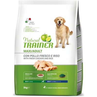 Nova Foods Trainer Natural Adult Maxi kuře rýže s aloe 3 kg – Hledejceny.cz