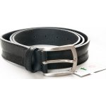 Italský kožený opasek z pevné silné podélně zvlněné kůže – Sleviste.cz