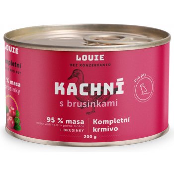 Louie Kachní s brusinkami 200 g