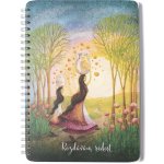 Bobo Kroužkový blok A5 Rozdávám radost čistý 50 listů – Zboží Dáma