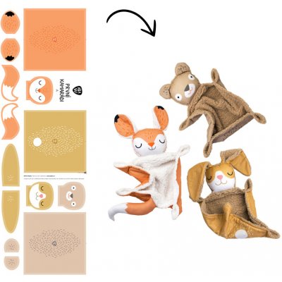 Panel na šití / Sada muchláčků / A – Sleviste.cz