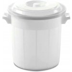 Stefanplast Sud s víkem bílý 50 l – Sleviste.cz