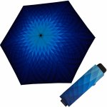 Doppler Carbonsteel Mini Slim Fusion dámský skládací deštník modrý – Zboží Dáma