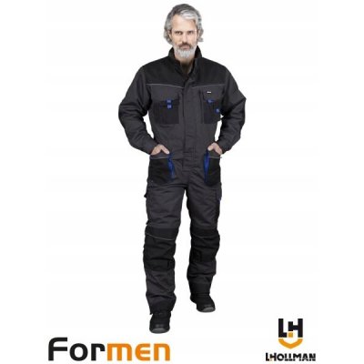 Leber & Hollman FORMEN FMNW zateplená pracovní kombinéza Grey/Black – Hledejceny.cz