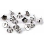 Prima-obchod Sedlářský nýt šroubovací Ø10 mm, barva 5 nikl sv. – Zboží Mobilmania