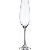 Sklenice CRYSTALITE BOHEMIA BOHEMIA COLUMBA SKLAD NA ŠAMPANSKÉ SADA 6 x 260 ml