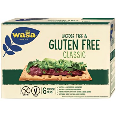 Wasa Gluten Free original křupavý chléb bez lepku 240 g – Zbozi.Blesk.cz