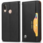 JustKing flipové peněženkové Huawei P30 Lite - černé – Zboží Mobilmania