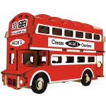 Rappa Woodcraft Dřevěné 3D puzzle Doubledecker – Sleviste.cz