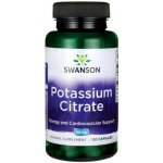 Swanson Potassium Citrate Citrát Draselný 99 mg 120 kapslí – Hledejceny.cz