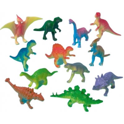Amscan Dinosaurus plastový 12 ks – Zboží Mobilmania