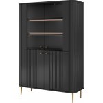 Nabytek Bogart Vesper 103 cm černá / zlaté nohy – Hledejceny.cz