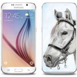 Pouzdro mmCase Gelové Samsung Galaxy S6 Edge - bílý kůň 1 – Zboží Mobilmania