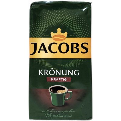 Jacobs Krönung kräftig mletá 0,5 kg – Zbozi.Blesk.cz