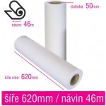 Plotrový papír v roli 620mmx46m 80g "Smartline" – Zboží Živě