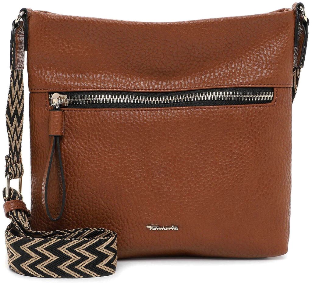 Tamaris dámská crossbody kabelka Vaia koňak