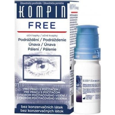 Kompin Free oční kapky 10 ml – Zboží Dáma