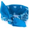 Šátek Art of Polo šátek do vlasů pin-up světle modrý
