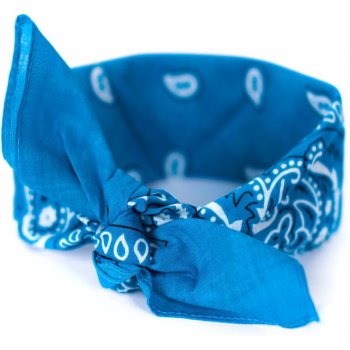 Art of Polo šátek do vlasů pin-up světle modrý