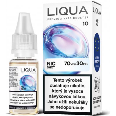 Liqua Nic Salt Shot 70VG/30PG 10 ml 10 mg – Zboží Mobilmania