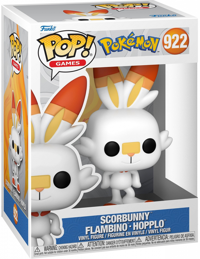 Funko Pop! Pokémon Scorbunny Games 922