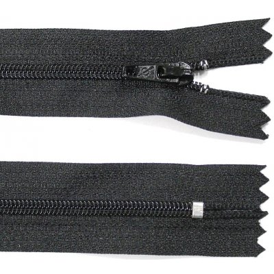 Spirálový zip no.3 nerozepínací 40cm - více barev color: 732 černá – Hledejceny.cz