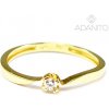 Prsteny Adanito BRR0354G zlatý se zirkonem