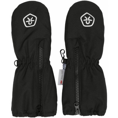 dětské zimní rukavice color kids S DLOUHÝM ZIPEM BLACK – Zboží Dáma