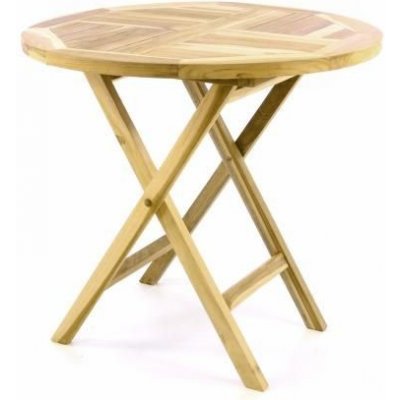 DIVERO 60388 Zahradní stůl sklopný z teakového dřeva – Zboží Mobilmania