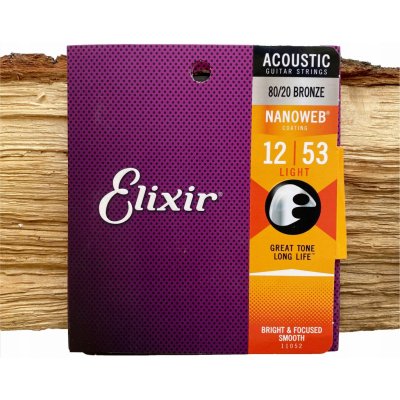 Elixir 11052 Bronze 80/20 Light 12/53 – Zbozi.Blesk.cz