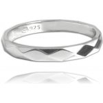 MINET+ Stříbrný snubní prsten vel. 58 – Zboží Mobilmania