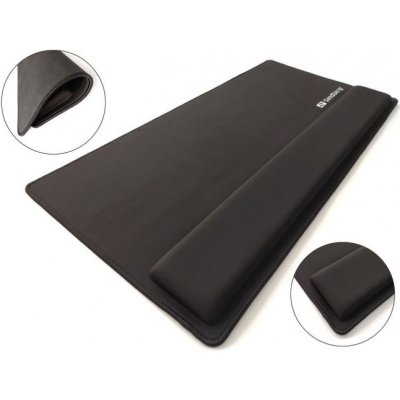 Sandberg Desk Pad Pro XXL, podložka pod klávesnici i myš 71,2 x 35cm, černá – Hledejceny.cz