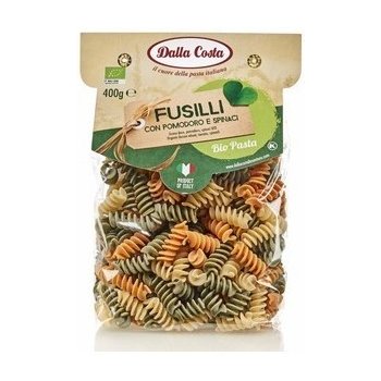 Dalla Costa bio Fusilli TRICOLORE 400 g