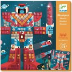 Djeco Mozaika roboti a příšery – Zboží Mobilmania