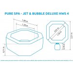 Intex PureSpa Jet & Bubble Deluxe Octagon 28458 – Zboží Dáma