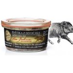 Via Delicia Paštika z divočáka na červeném víně 130 g – Zboží Dáma