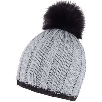 coFEE Braid Knit Zimní čepice šedá-černá – Hledejceny.cz