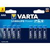 Baterie primární Varta Longlife AAA 8ks 4903121418