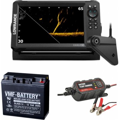 Lowrance Eagle Eye 9 Live Sonda + Baterie 20Ah + Nabíječka 1,2A – Zboží Dáma
